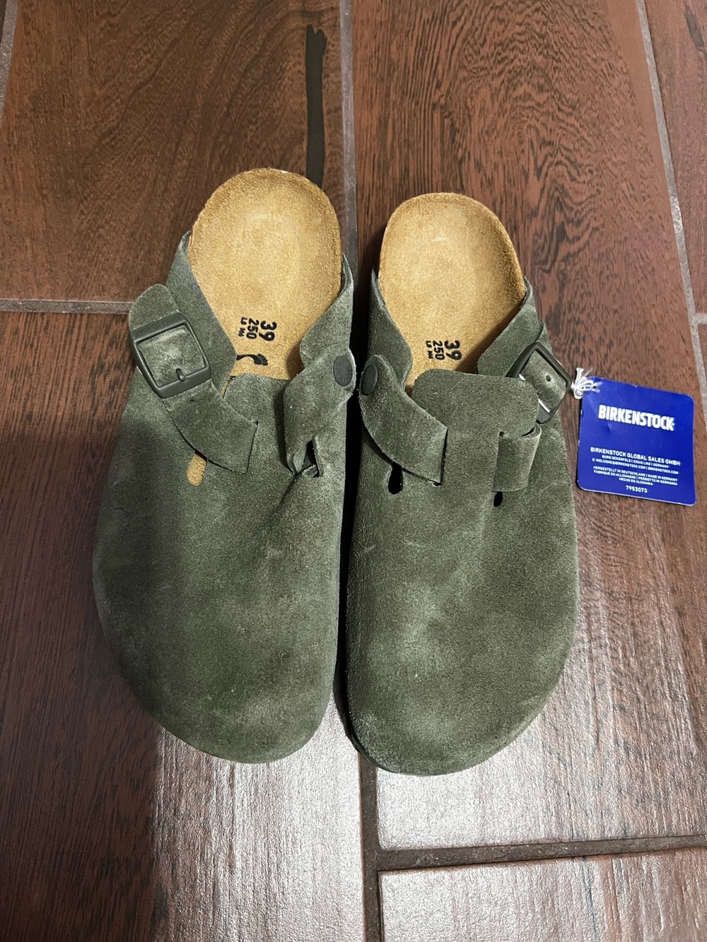 Birkenstock Boston Thyme Green EXCLUSIVE Color Clogs Women’s EU 39 US 8/8.5